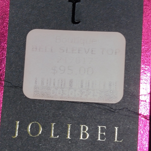 Valentine Day Velour Top M Jolibel Burgundy - Picture 10 of 15